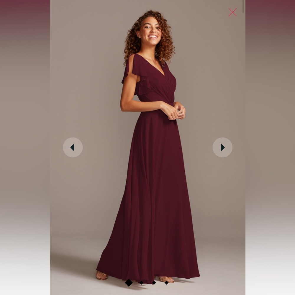 Celebrate Db Studio Dress With Flutter Sleeve Ful… - image 1